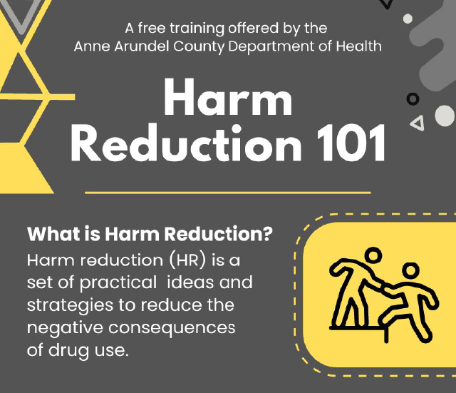 Harm Reduction 101 Training Rack Card